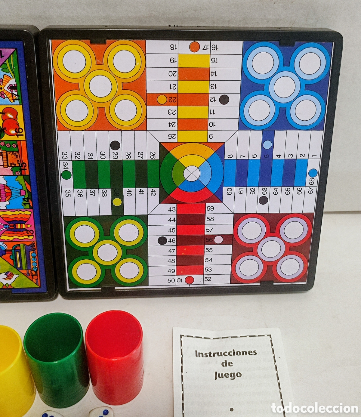 Juegos de mesa: Juego de Viaje PARCHIS/OCA - Foto 3