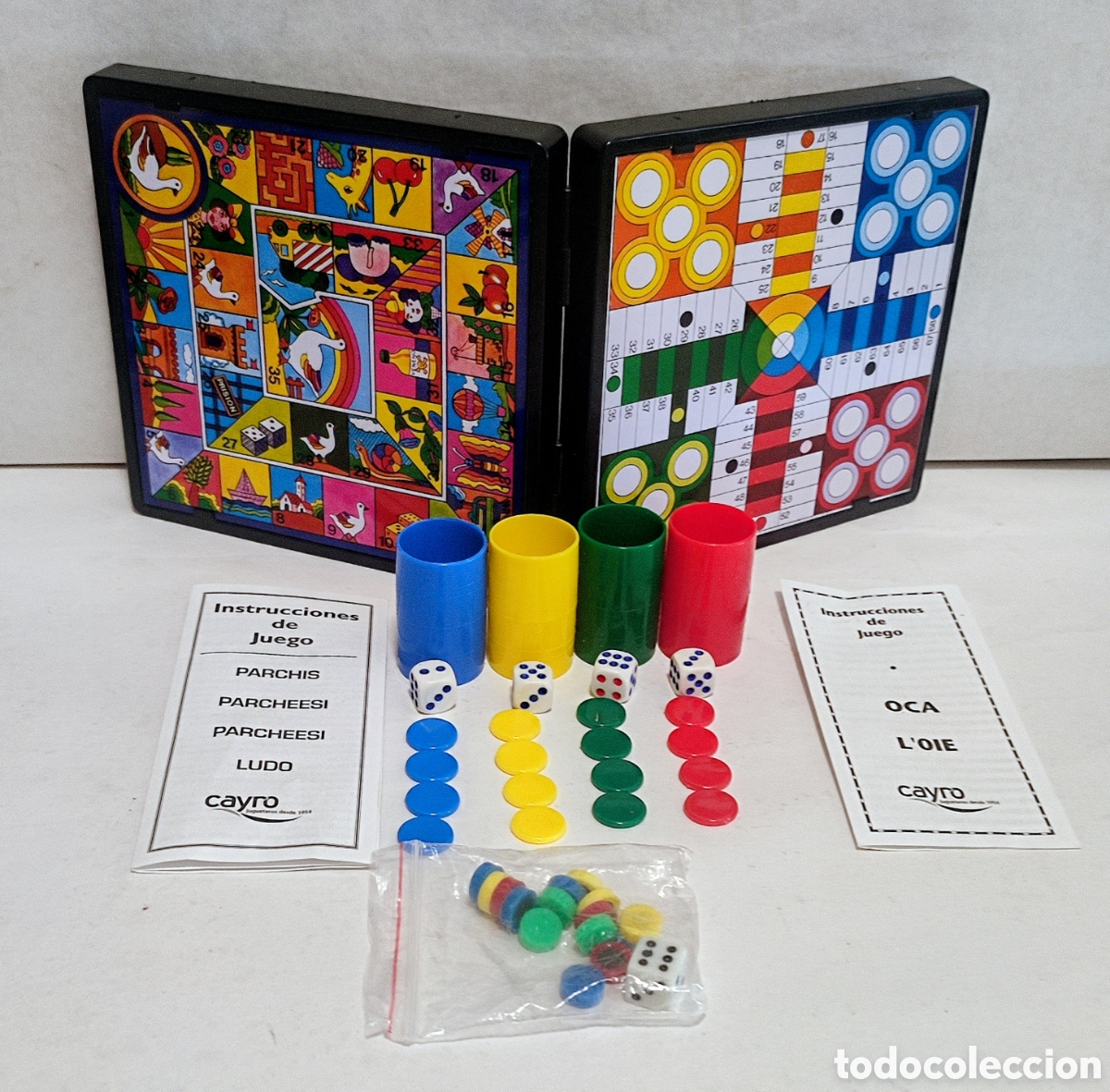 Juegos de mesa: Juego de Viaje PARCHIS/OCA - Foto 4