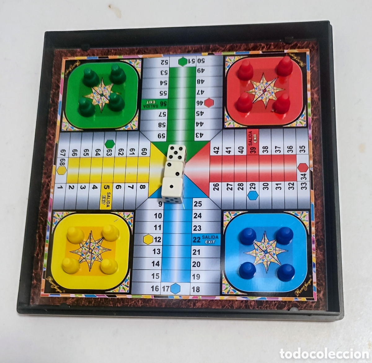 Juegos de mesa: JUEGO DE VIAJE PARCHIS MAGNETICO