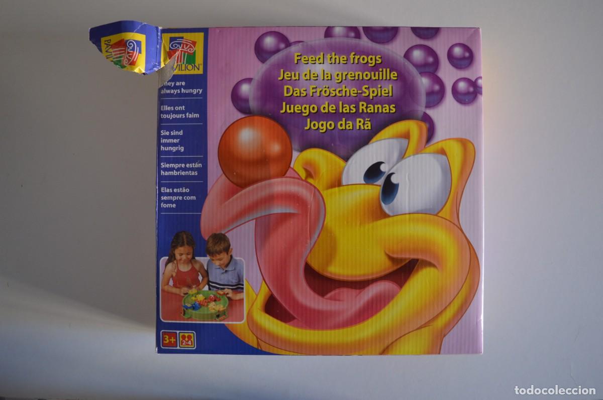 Juegos de mesa: JUEGO DE MESA FEED THE FROGS JUEGO DE LAS RANAS COMEBOLAS TRAGABOLAS PAVILION TOYS R US 2001