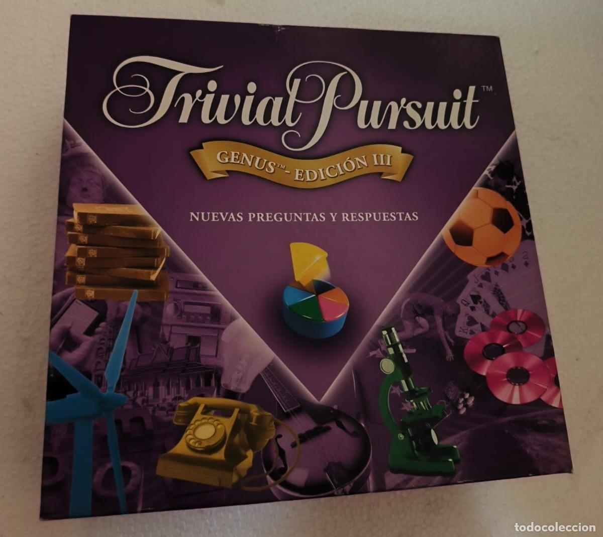 Juegos de mesa: Trivial Pursuit Genus Edici&oacute;n III de Parker Brothers. 2005