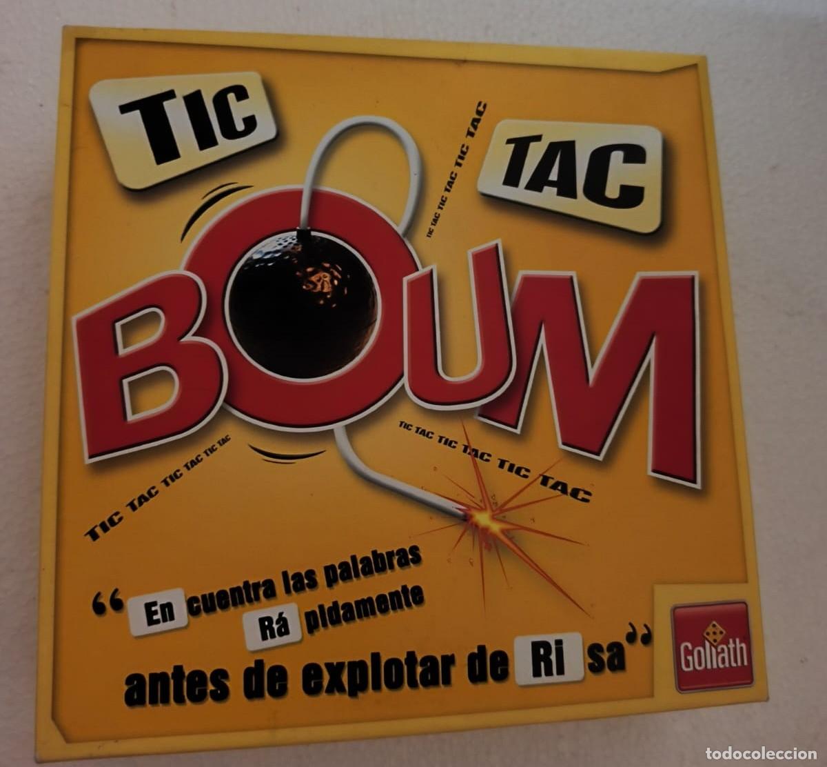 Juegos de mesa: Tic Tac Boum. Goliath y Bizak. 1998.