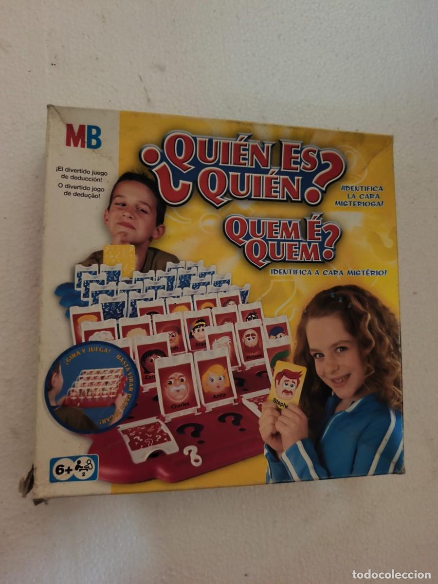 Juegos de mesa: &rdquo;&iquest;Qui&eacute;n es Qui&eacute;n?&rdquo; de la marca MB. 1996