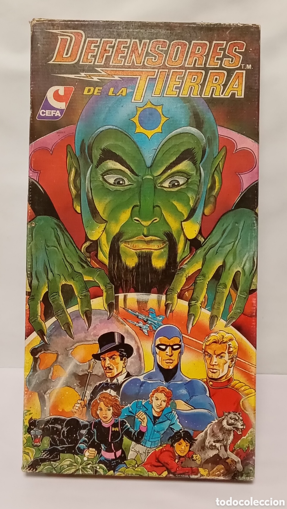 Juegos de mesa: Defensores de la tierra juego de mesa Cefa Espa&ntilde;a a&ntilde;os 80