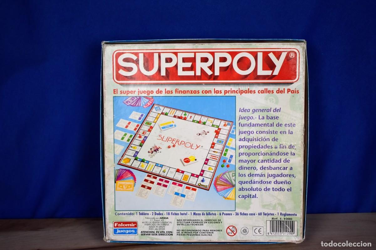 Juegos de mesa: Juego de mesa Superpoly de Falomir - Foto 5