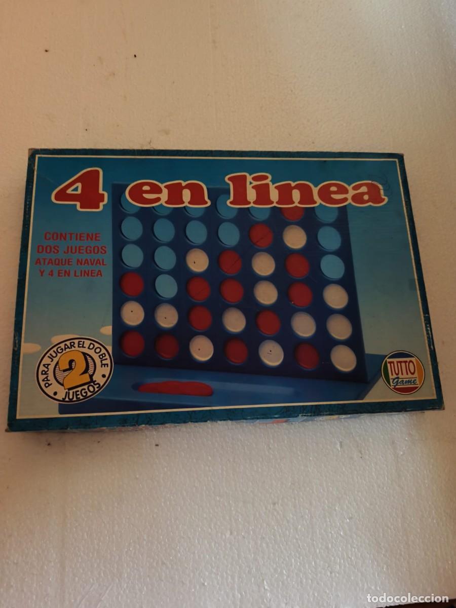 Juegos de mesa: 4 en l&iacute;nea&rdquo;. Tutto Game. Caja original