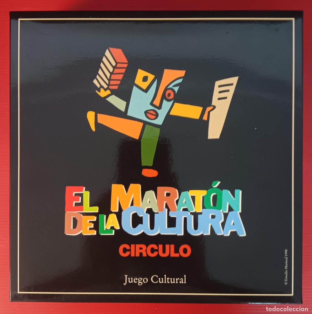 Juegos de mesa: JUEGO DE MESA EL MARATON DE LA CULTURA CIRCULO DE LECTORES ESTUDIO MARISCAL 1998