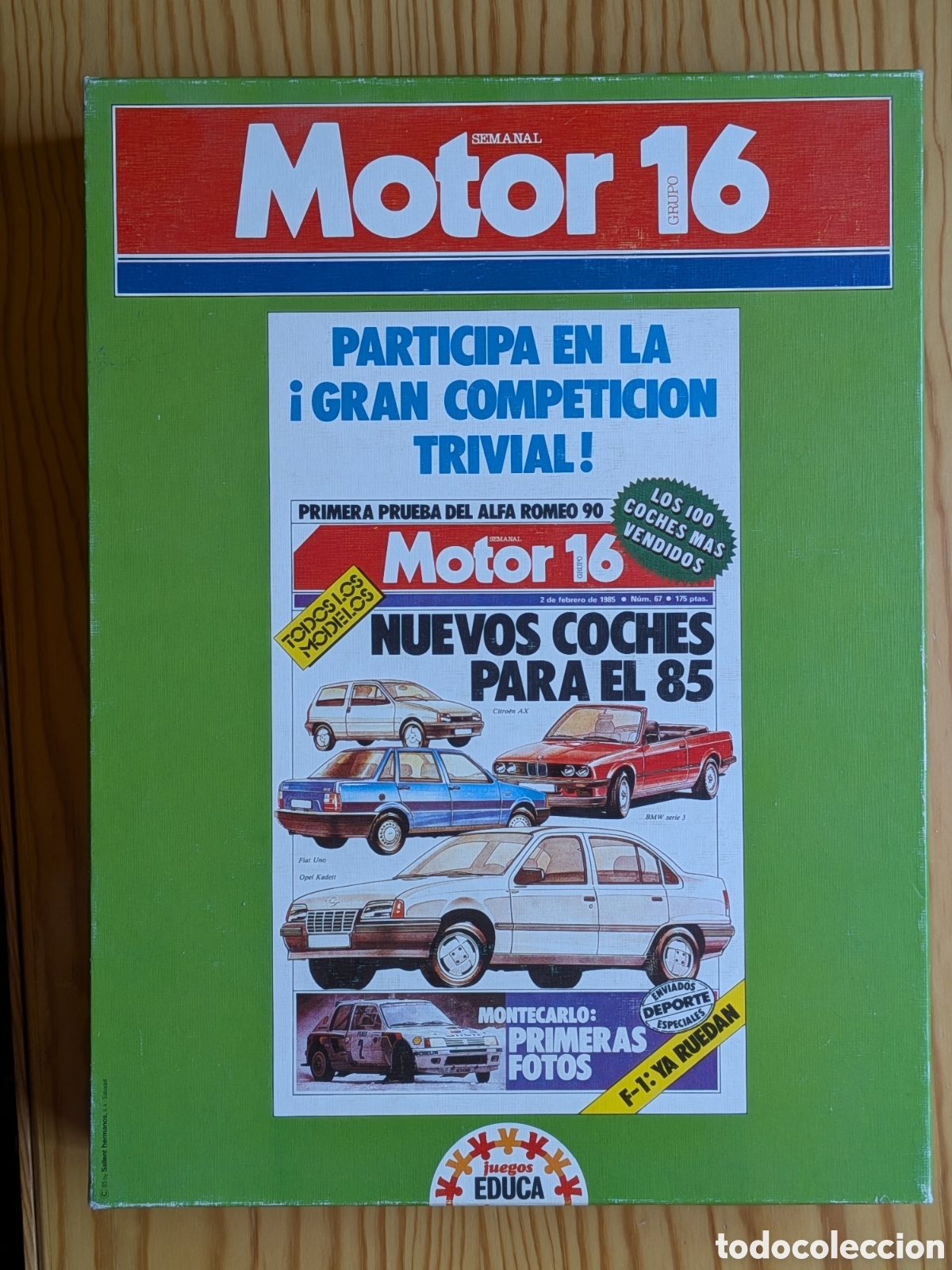 Juegos de mesa: Juego de mesa Motor 16 Educa