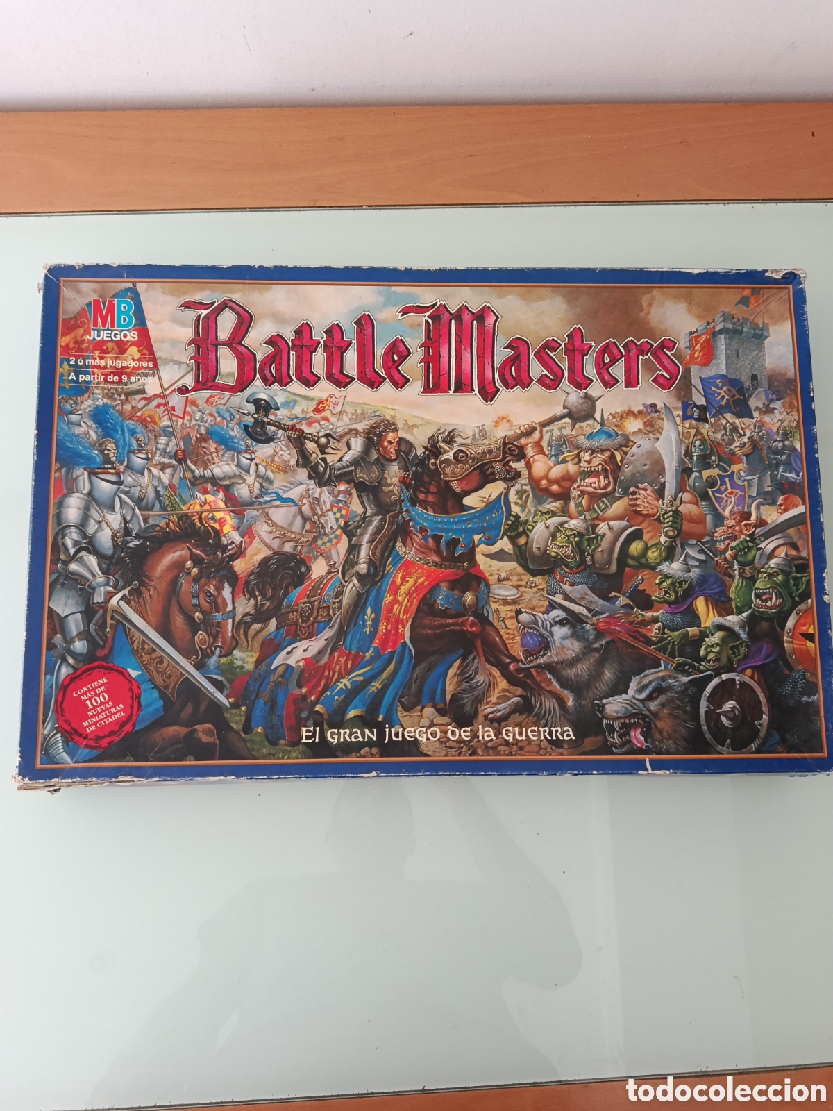 Juegos de mesa: BATTLE M&Aacute;STERS MB EL GRAN JUEGO DE LA GUERRA