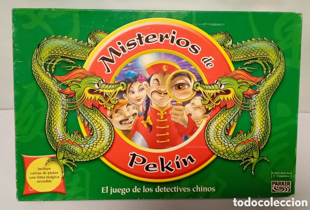 Juegos de mesa: Juego de mesa Misterios De Pek&iacute;n Parker A&ntilde;o 2004 Hasbro