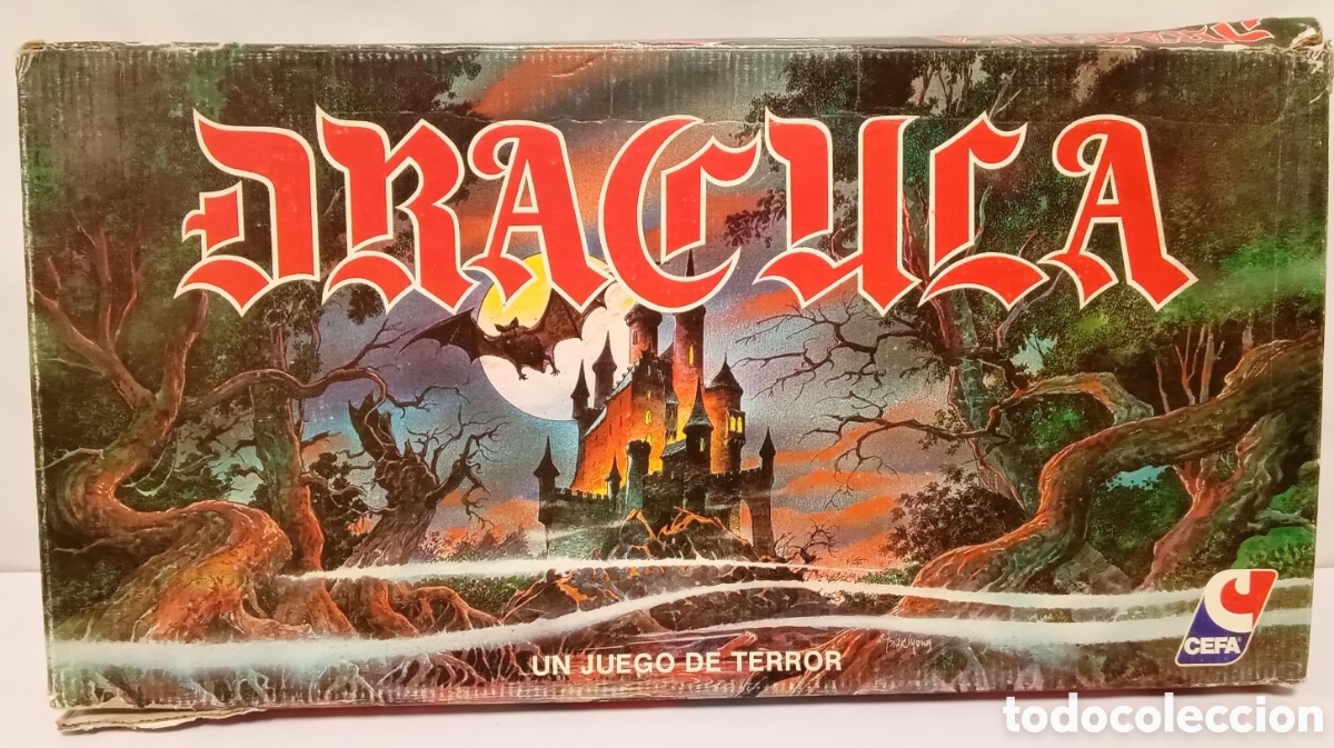 Juegos de mesa: Juego de mesa Dracula Caja Grande Cefa A&ntilde;os 80 Espa&ntilde;a