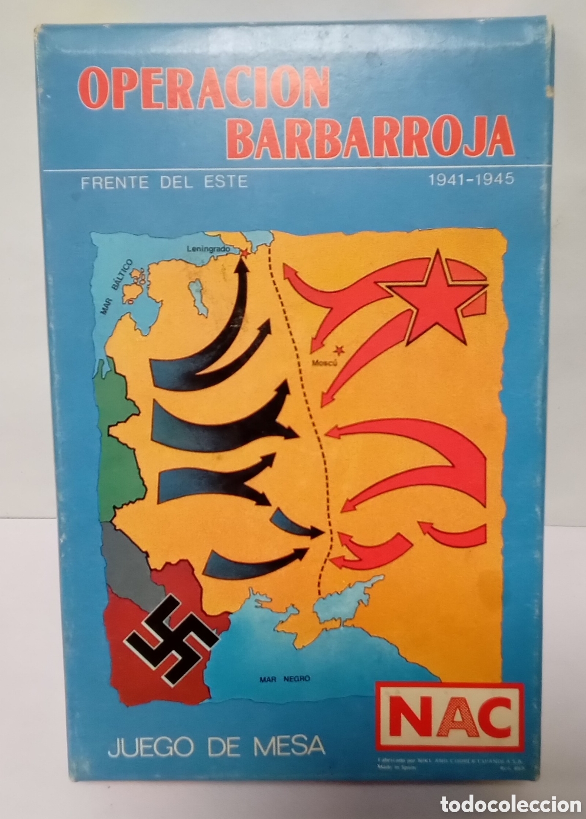 Juegos de mesa: Juego De Mesa Operaci&oacute;n Barba Roja NAC A&ntilde;os 80 Espa&ntilde;a
