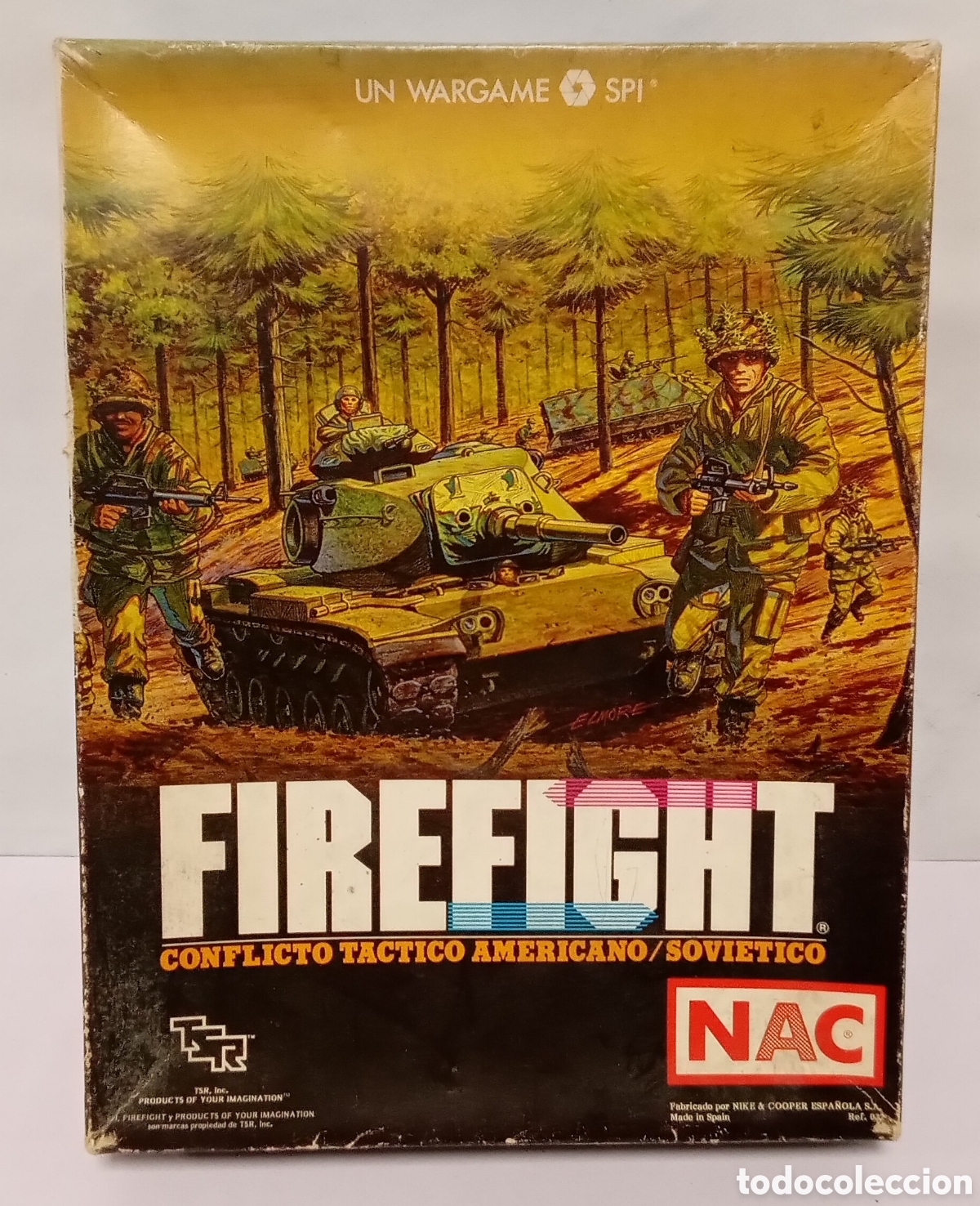 Juegos de mesa: Juego De Mesa Firefight NAC A&ntilde;os 80 Espa&ntilde;a