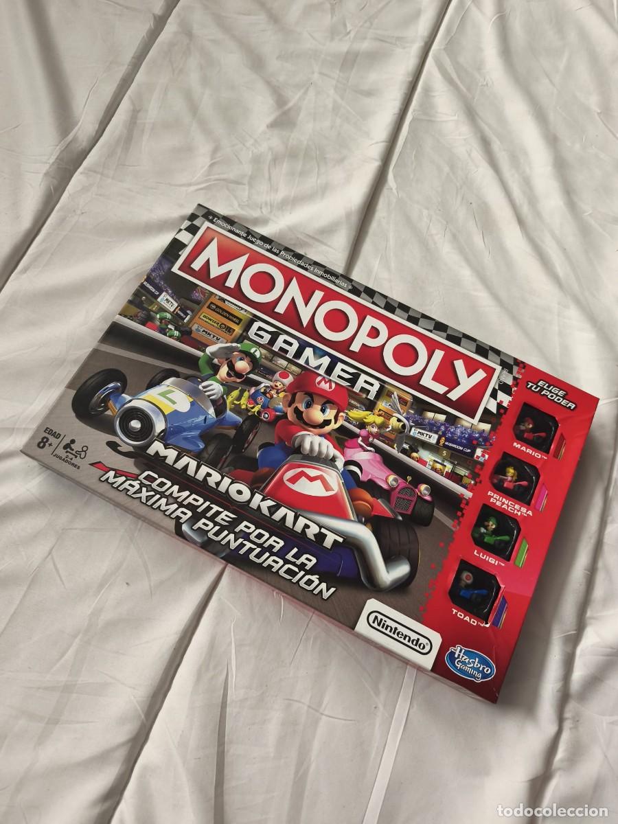 Juegos de mesa: Monopoly Gamer . Mario Kart. Caja original