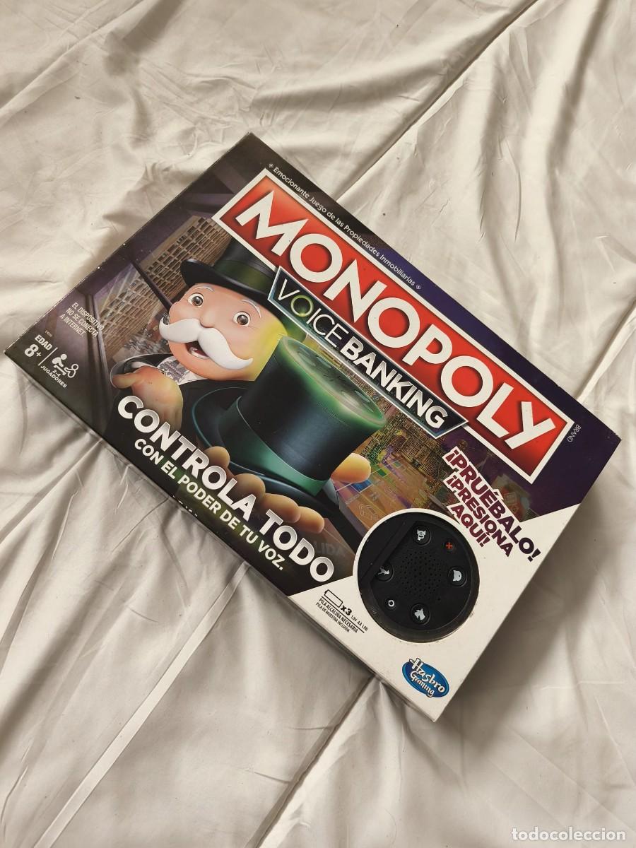 Juegos de mesa: Monopoly . Voice Banking de Hasbro Gaming. Caja original