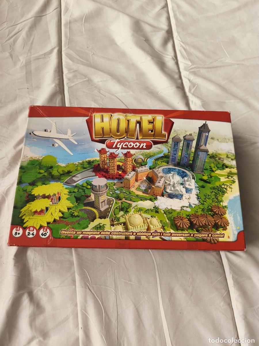 Juegos de mesa: Hotel Tycoon. Asmodee. Juego de mesa tipo Monopoly. Caja original