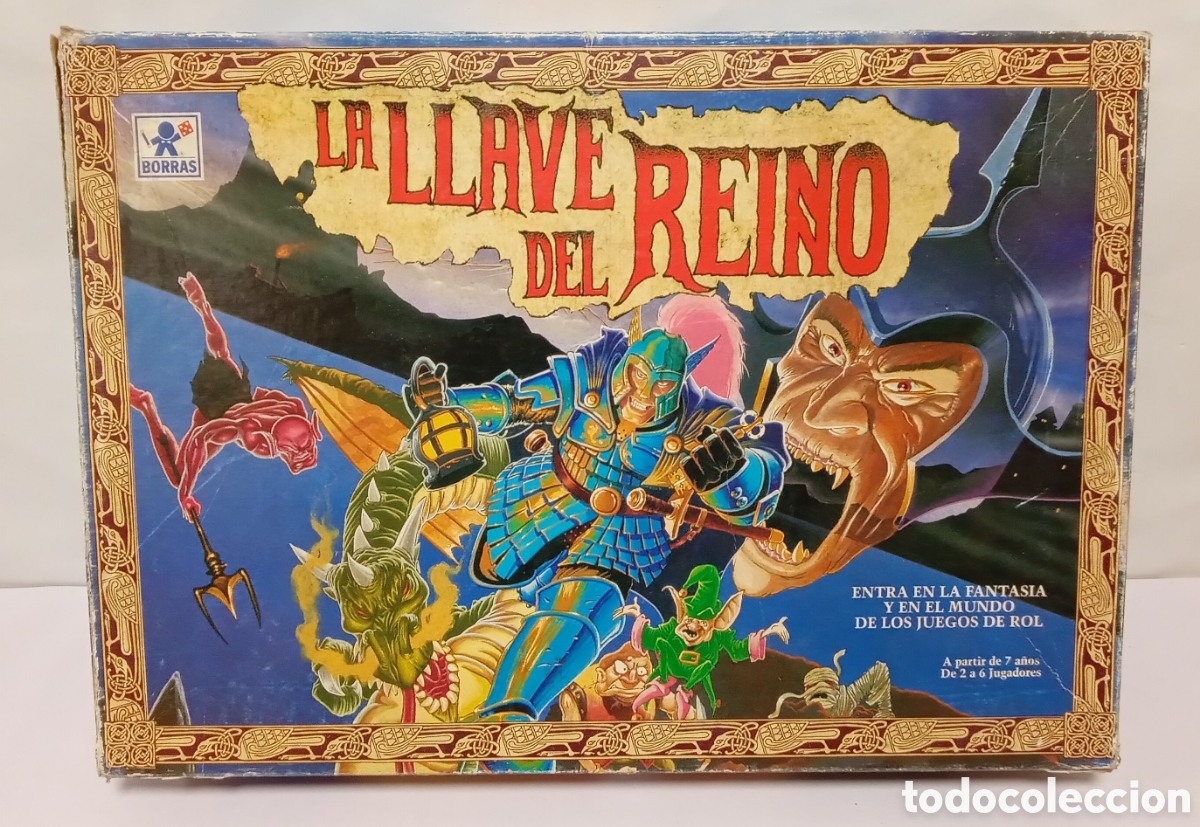 Juegos de mesa: Juego De Mesa La Llave Del Reino Borras A&ntilde;os 80 Espa&ntilde;a