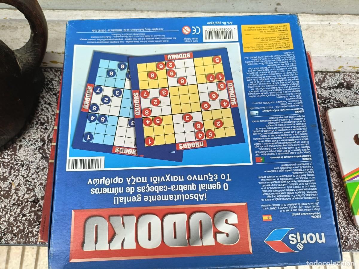 Juegos de mesa: JUEGO DE MESA SUDOKU NORIS COMPLETO SIN ESTRENAR
