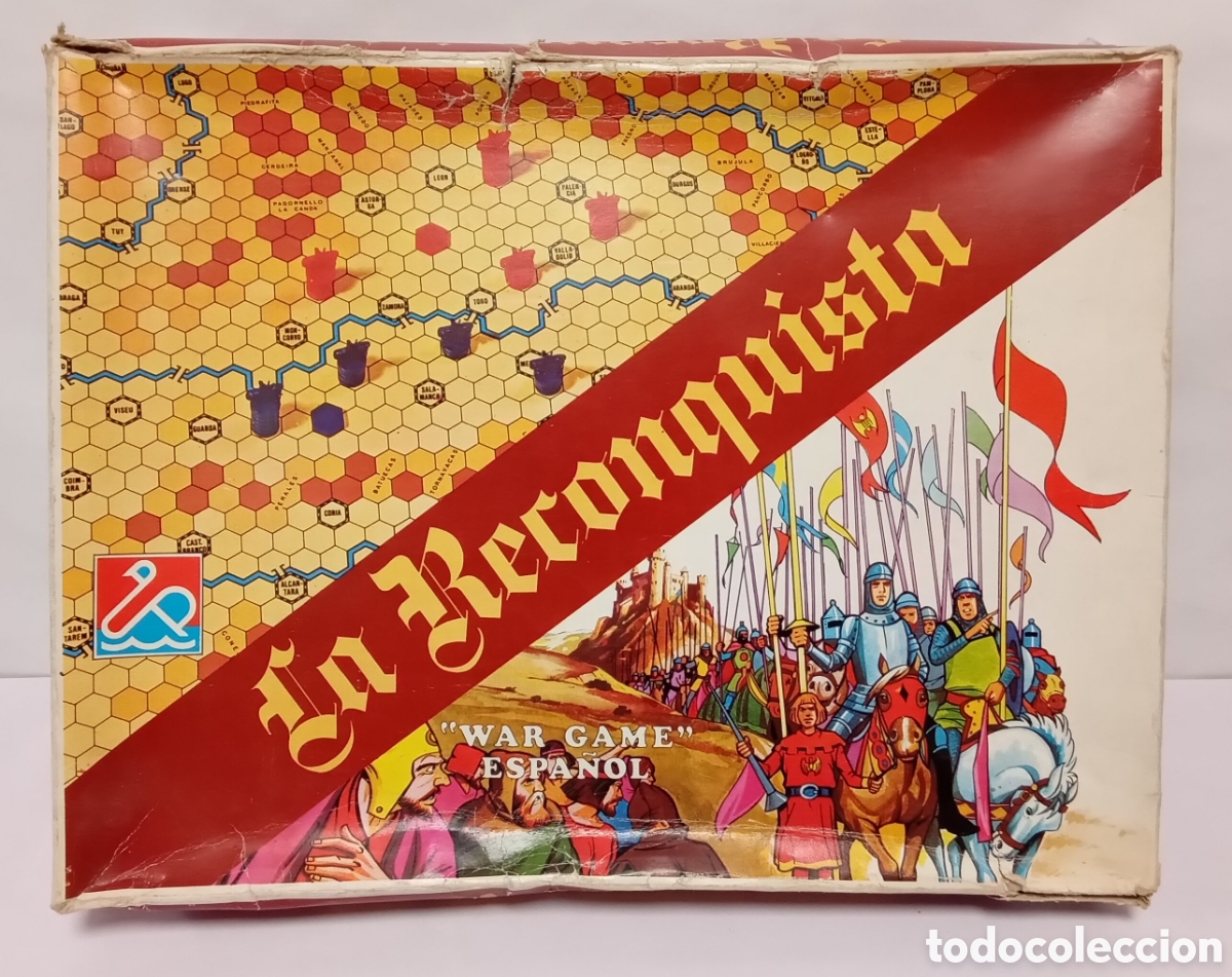 Juegos de mesa: Juego De Mesa La Reconquista Dalmau A&ntilde;os 80 Espa&ntilde;a