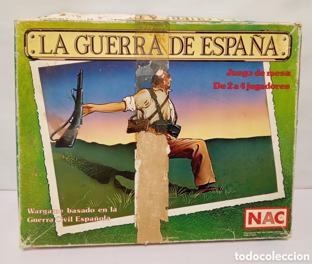 Juegos de mesa: Juego De Mesa La Guerra De Espa&ntilde;a NAC A&ntilde;os 80 Espa&ntilde;a