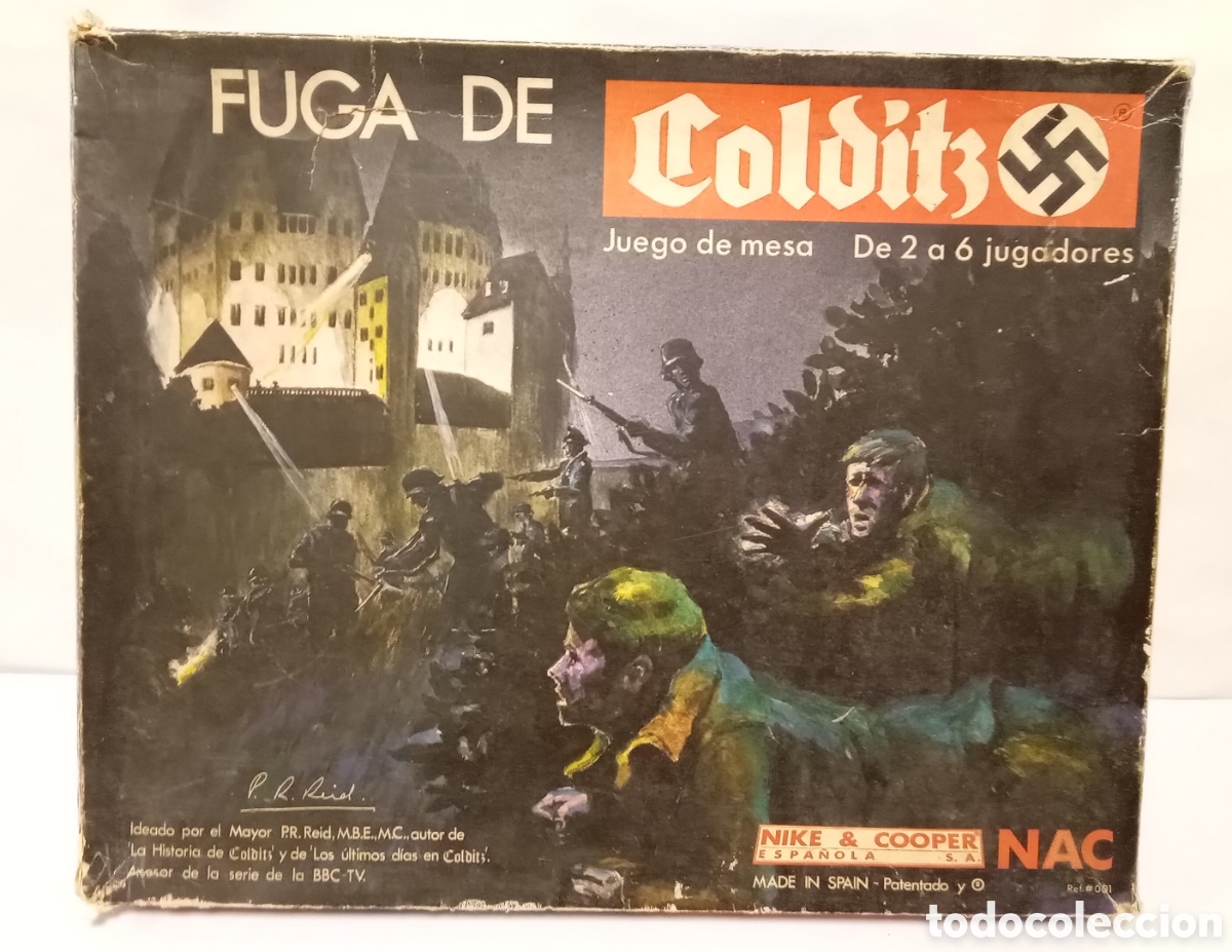 Juegos de mesa: Juego De Fuga De Golditz NAC A&ntilde;os 80 Espa&ntilde;a