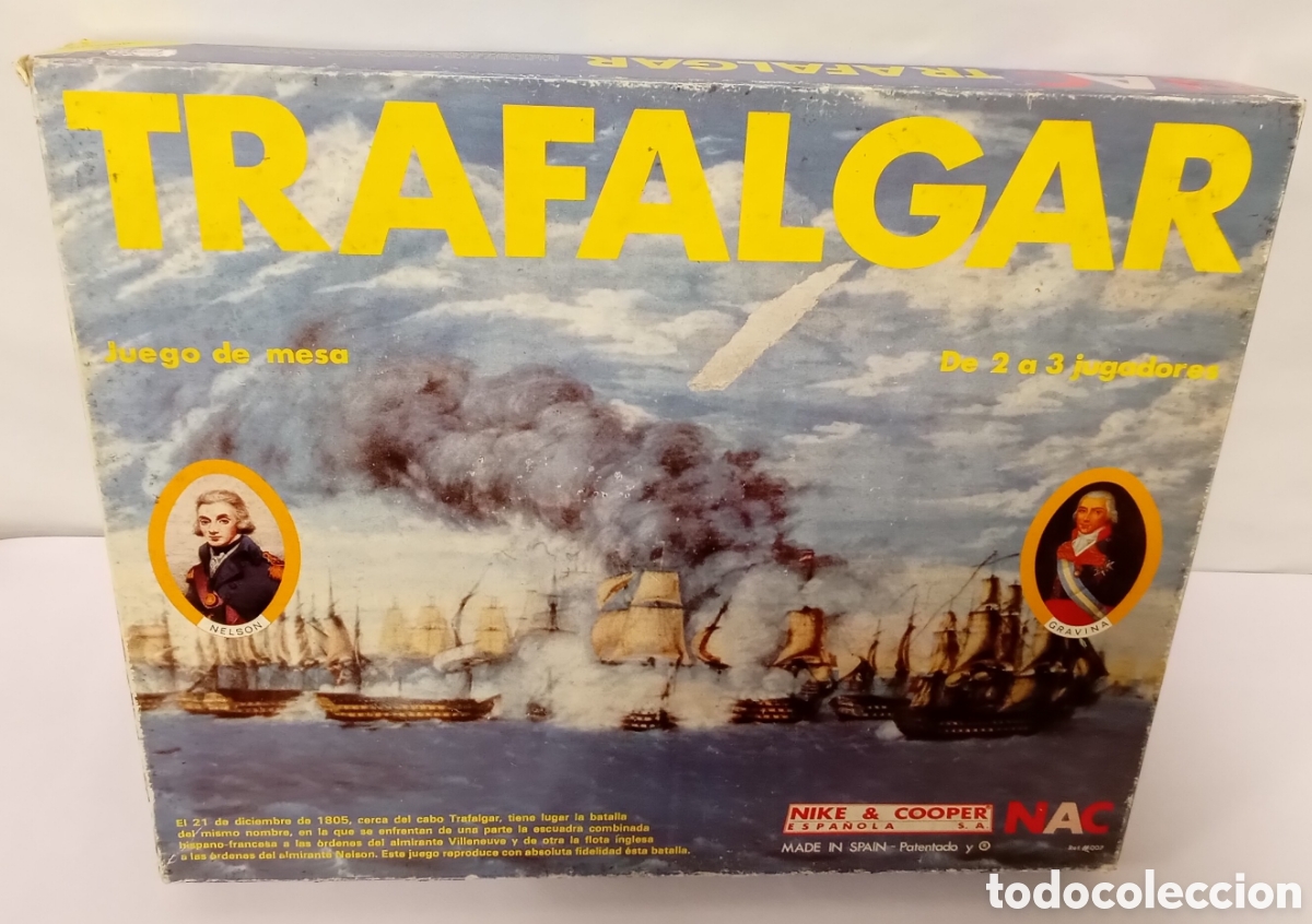 Juegos de mesa: Juego De Mesa Trafalgar NAC A&ntilde;os 80 Espa&ntilde;a