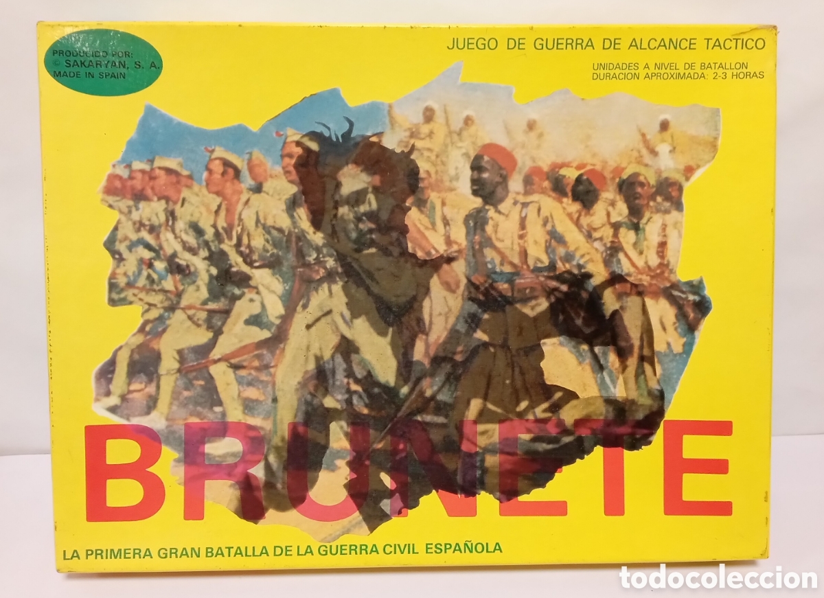 Juegos de mesa: Juego De Mesa Brunete Sakarian A&ntilde;o 1982 Espa&ntilde;a