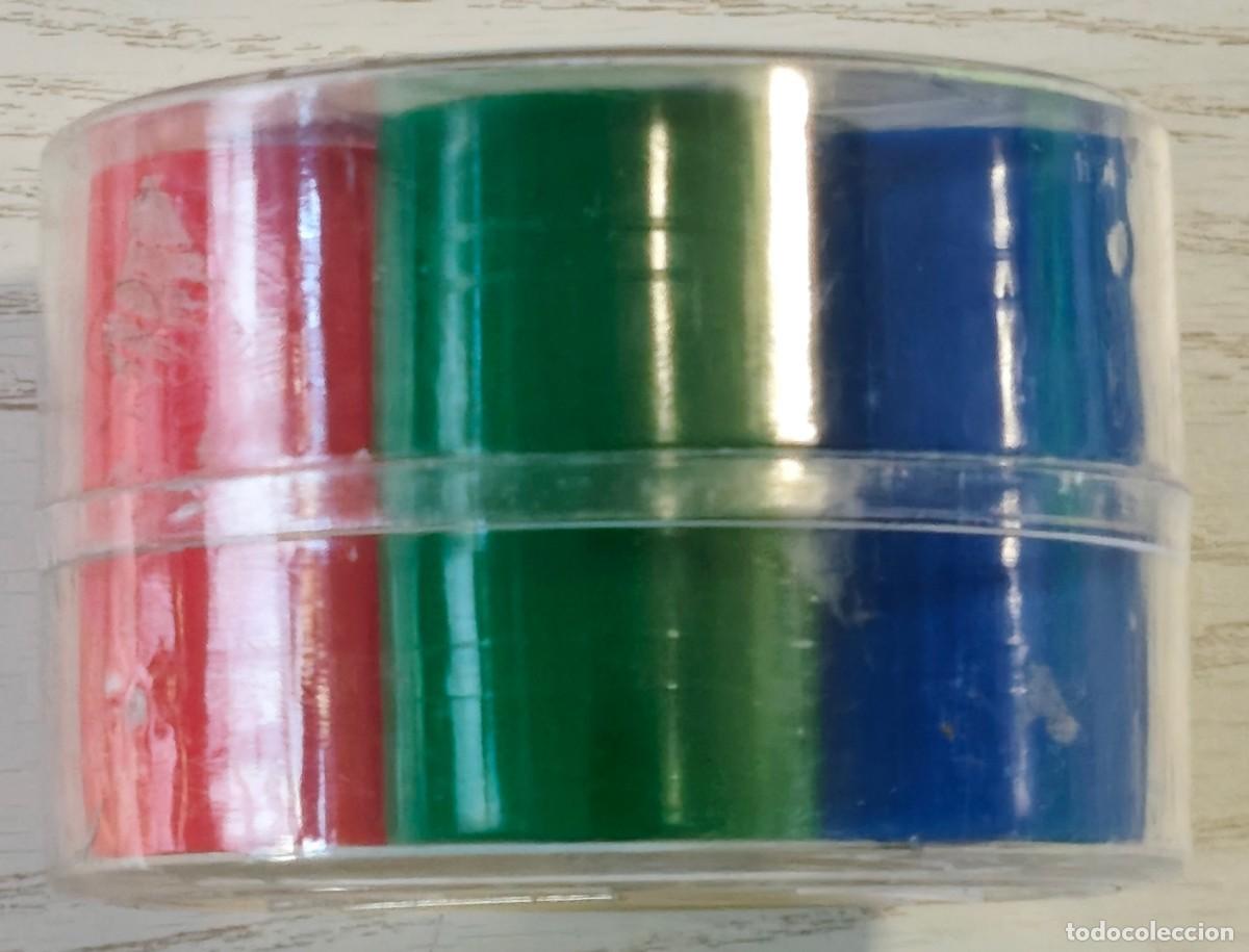 Juegos de mesa: BOTE PL&Aacute;STICO CON 4 CUBILETES Y 16 FICHAS PARA EL JUEGO DEL PARCH&Iacute;S DE LA MARCA H.U.S.L.