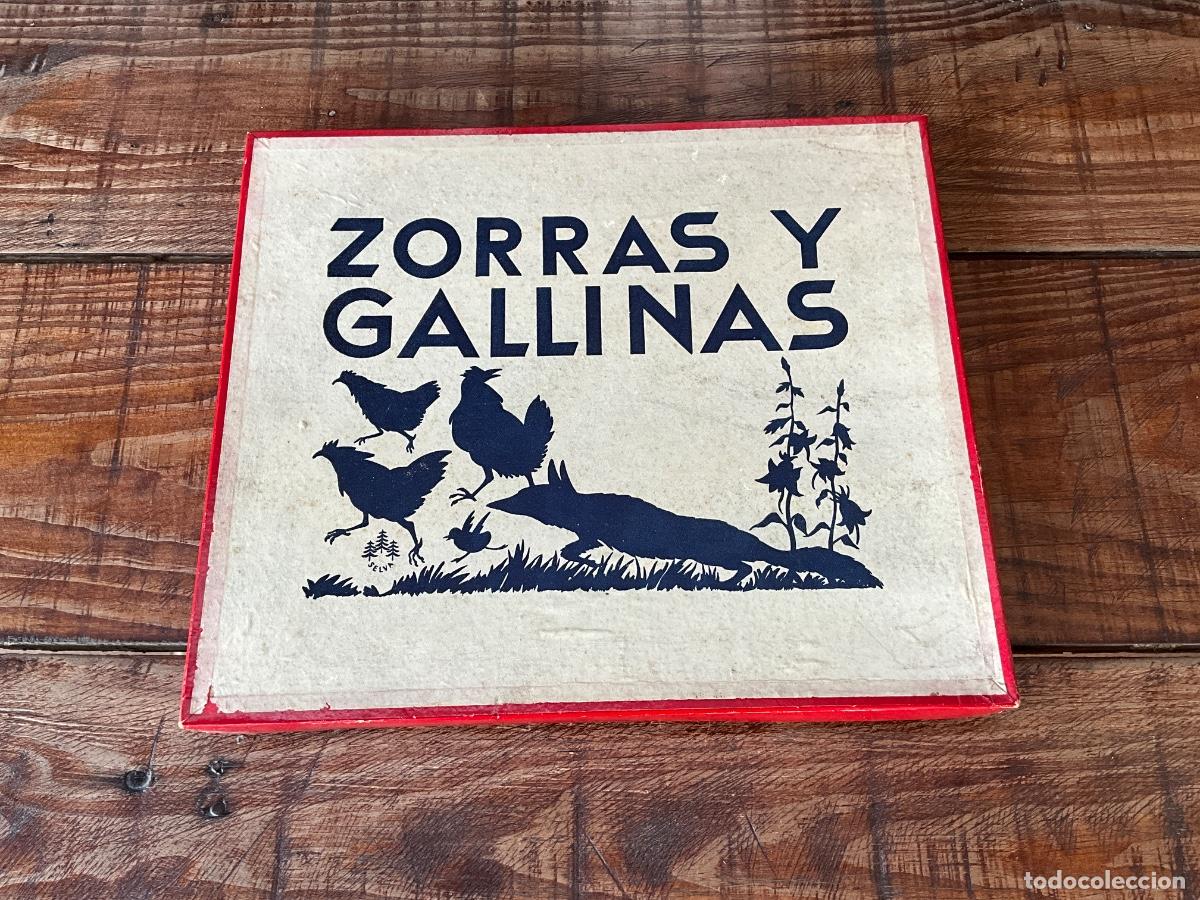 Juegos de mesa: JUEGO DE MESA ZORRAS Y GALLINAS - EDITORIAL SELVA - NO AGAPITO BORRAS - RARO