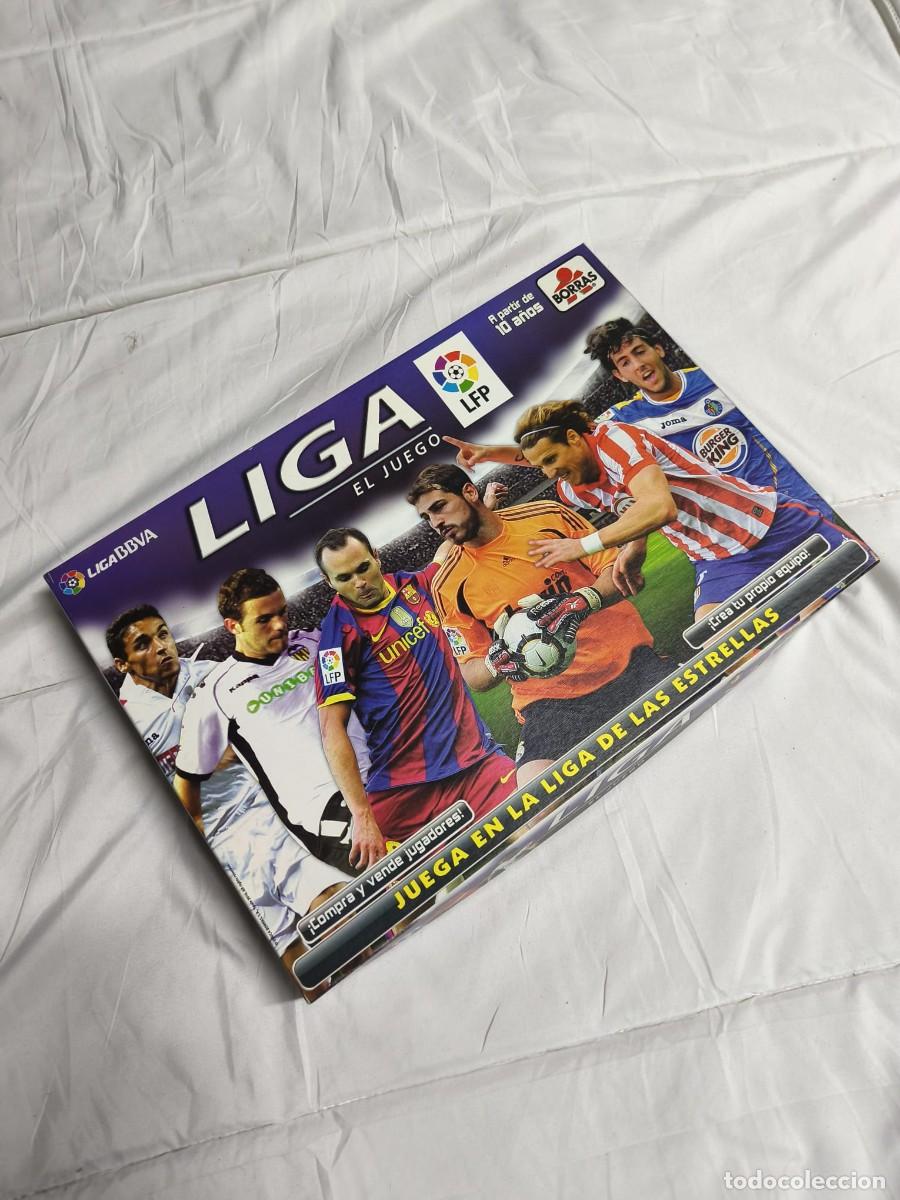 Juegos de mesa: La Liga BBVA. Liga . el Juego de mesa oficial. Ref: 14695 . Borr&aacute;s . A&ntilde;o 2010. Caja original