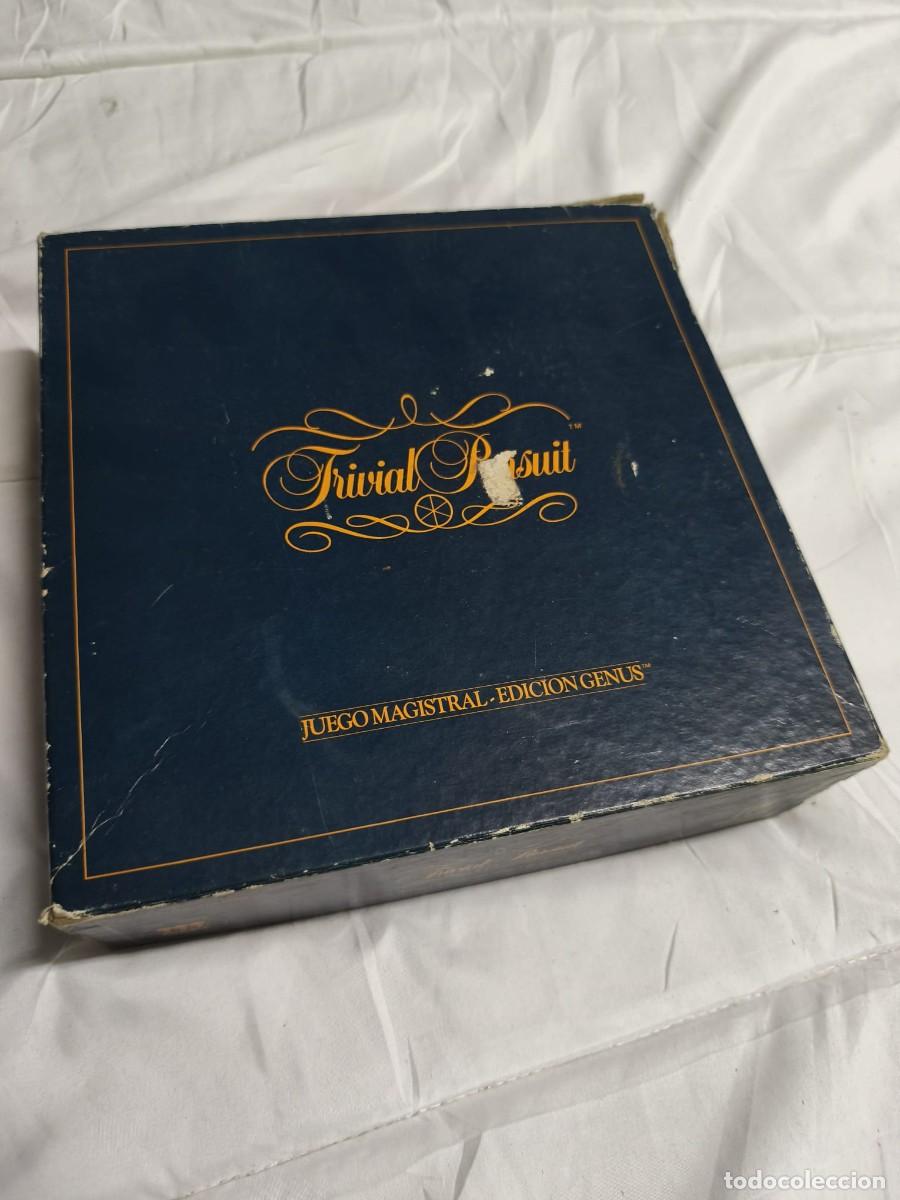Juegos de mesa: Trivial Pursuit: Juego Magistral - Edici&oacute;n Genus 1984 vintage . Ref : 73004 . Caja original