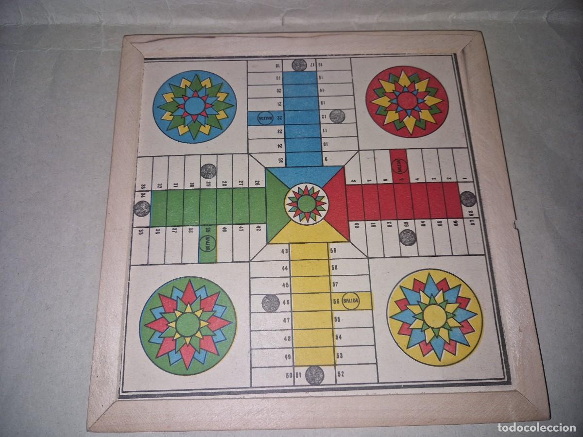 Juegos de mesa: ANTIGUO JUEGO DEL PARCHIS