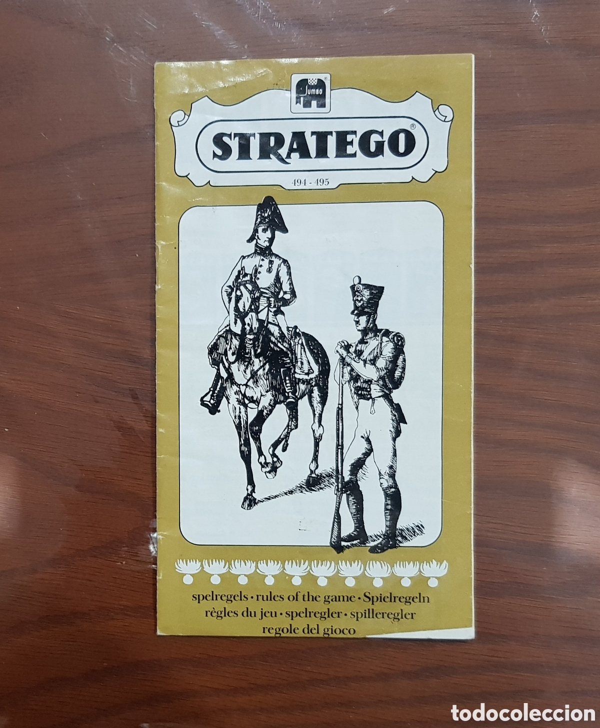 Juegos de mesa: STRATEGO 1978 MANUAL INSTRUCCIONES (NEERLAND&Eacute;S, FRANC&Eacute;S, INGL&Eacute;S, ALEM&Aacute;N, SUECO, DAN&Eacute;S, ITALIANO)