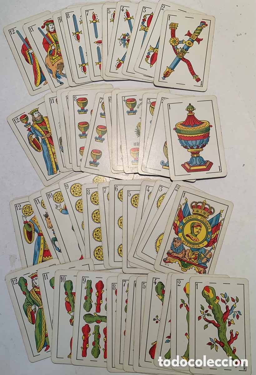 Juegos de mesa: Baraja de Cartas Espa&ntilde;ola Heraclio Fournier