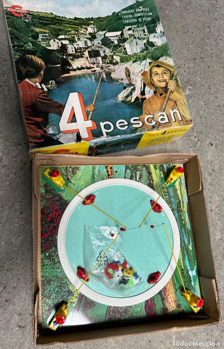 Juegos de mesa: 4 PESCAN DE CONGOST, A&Ntilde;OS 70.