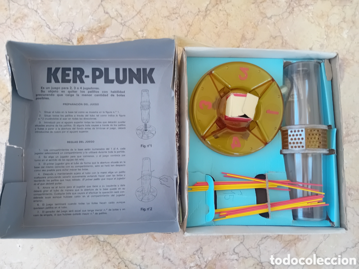 Juegos de mesa: ANTIGUO JUEGO GEYPER, KER-PLUNK. - Foto 2