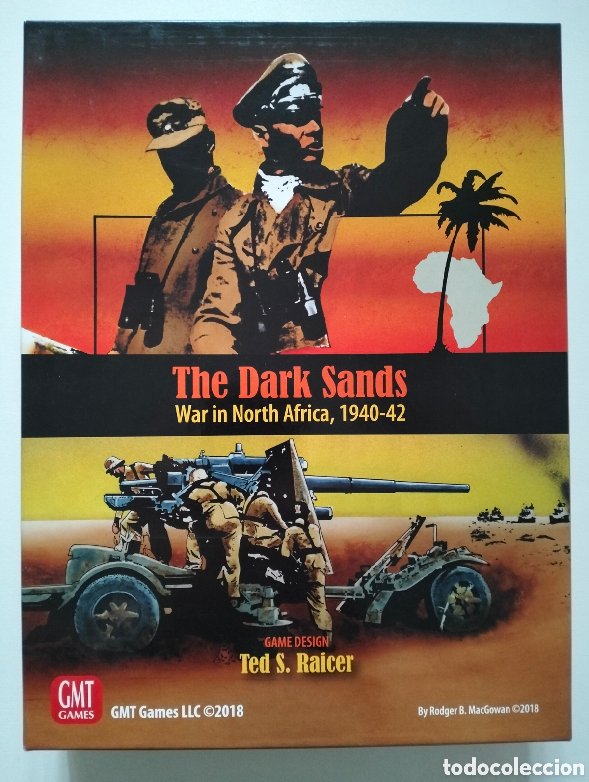 Juegos de mesa: THE DARK SANDS War in North Africa, 1940-42 / Raicer, Ted (dise&ntilde;ador), GMT Games, 2018