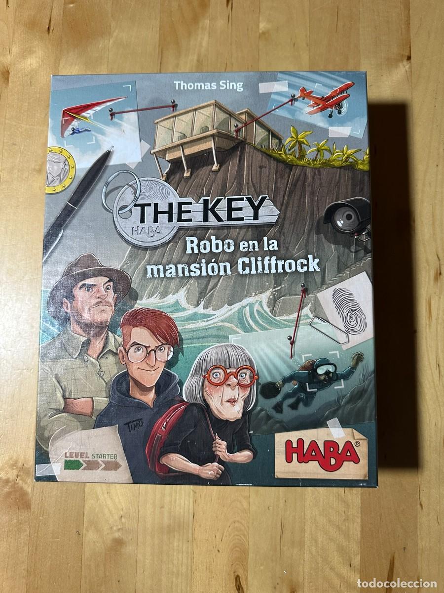 Juegos de mesa: Juego de mesa The Key Robo en la mansi&oacute;n Cliffrock