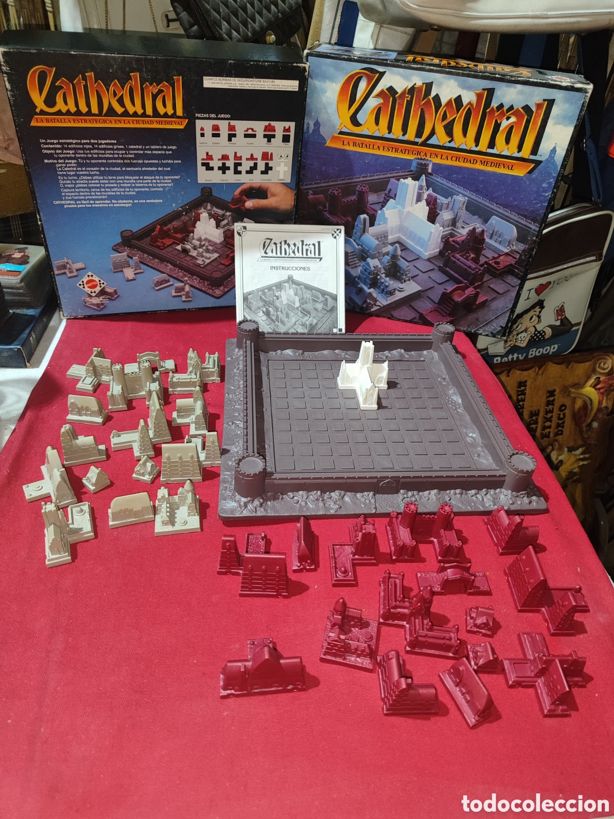 Juegos de mesa: Juego Catedral de Mattel completo