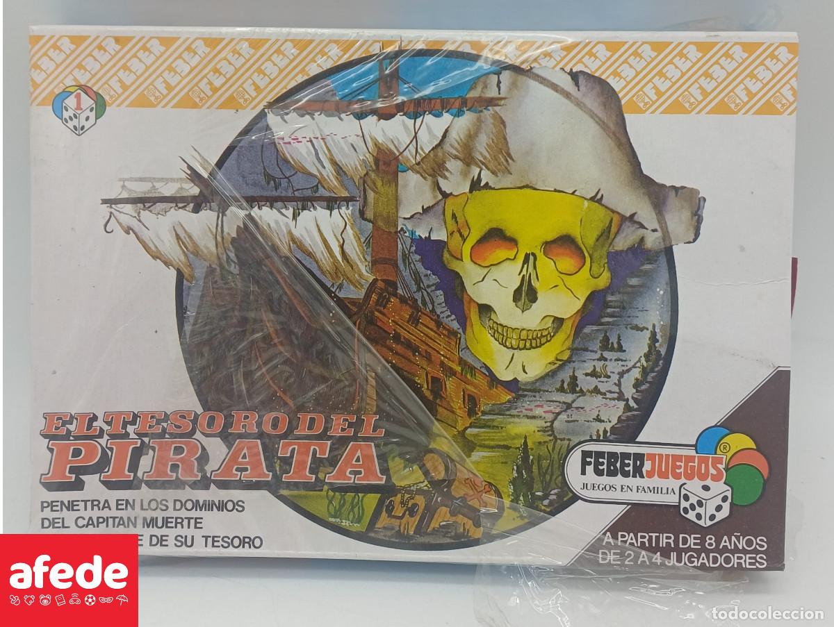 Juegos de mesa: JUEGO DE MESA EL TESORO DEL PIRATA DE FERBERJUEGOS
