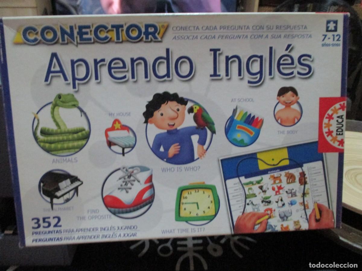 Jogos de mesa: 489- Juego Educativo Conector Aprendo Ingl&eacute;s - Educa (7-12 a&ntilde;os)