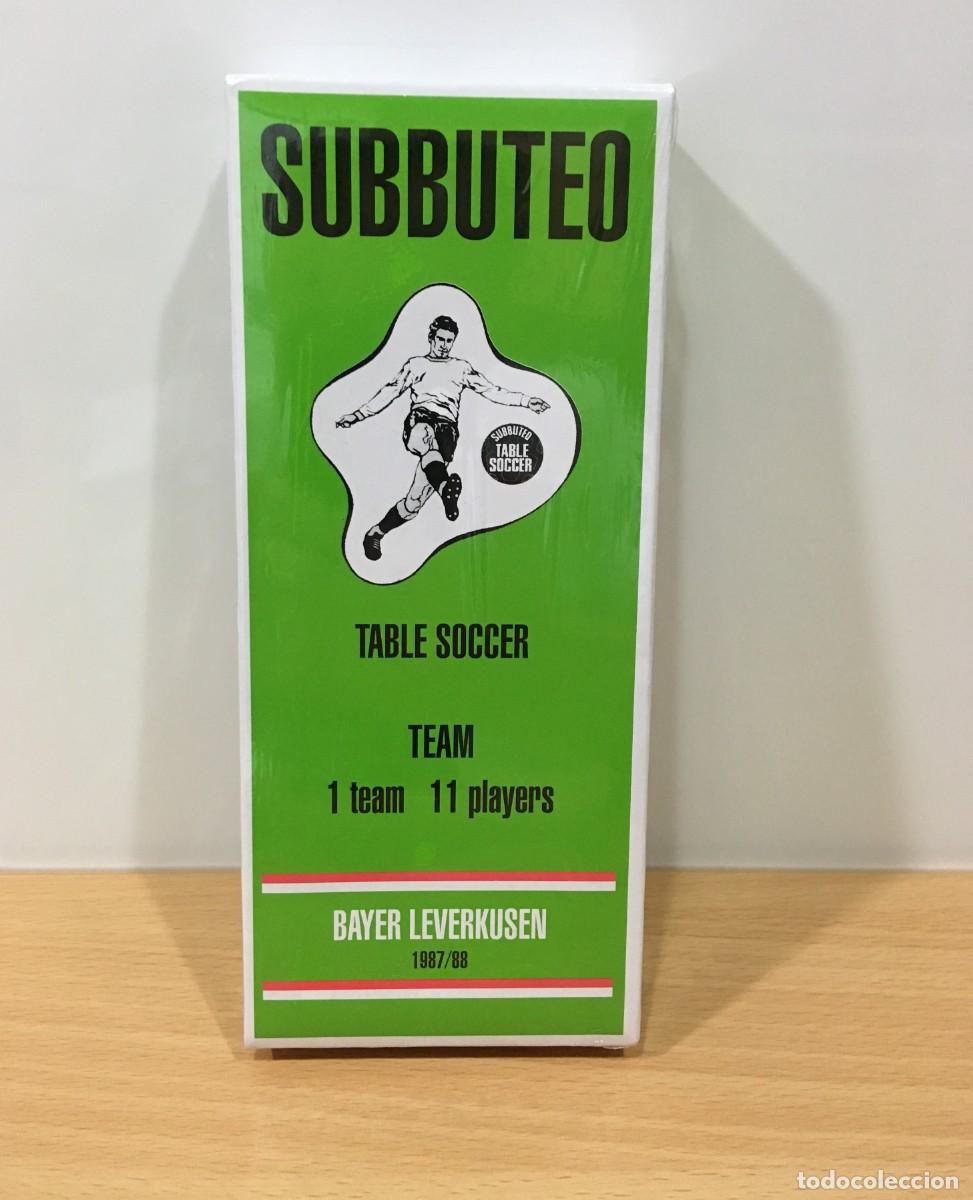 Juegos de mesa: SUBBUTEO F&Uacute;TBOL VINTAGE - BAYER 04 LEVERKUSEN / BAYERKUSEN (CAMPE&Oacute;N UEFA 1987/88). HASBRO, 2014