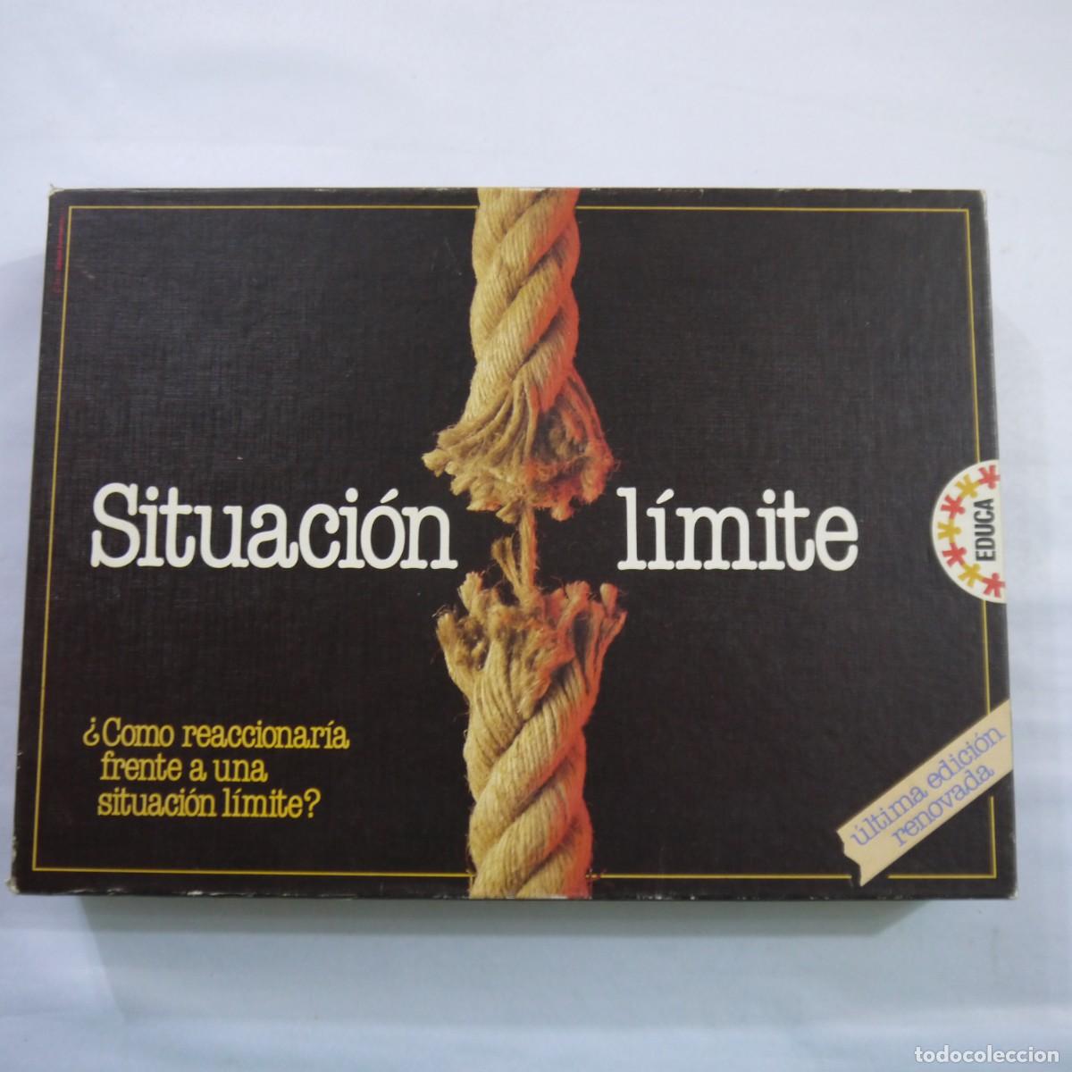 Juegos de mesa: SITUACI&Oacute;N L&Iacute;MITE (COMPLETO Y REVISADO) - EDUCA - 1988 - ULTIMA EDICI&Oacute;N RENOVADA