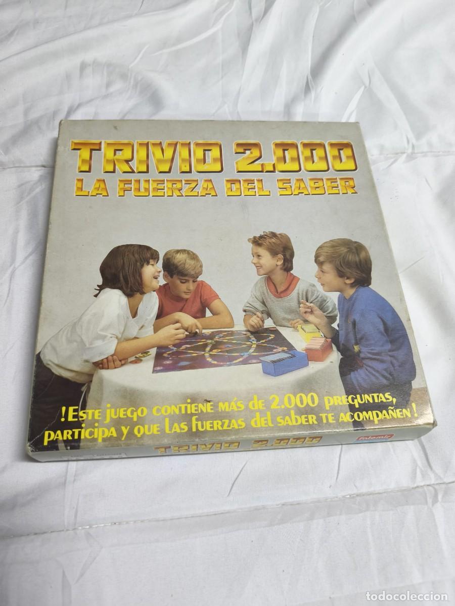 Juegos de mesa: Trivio 2.000 . La Fuerza del Saber . vintage . Ref 2002 . Falomir Juegos. 80 y 90. Caja original