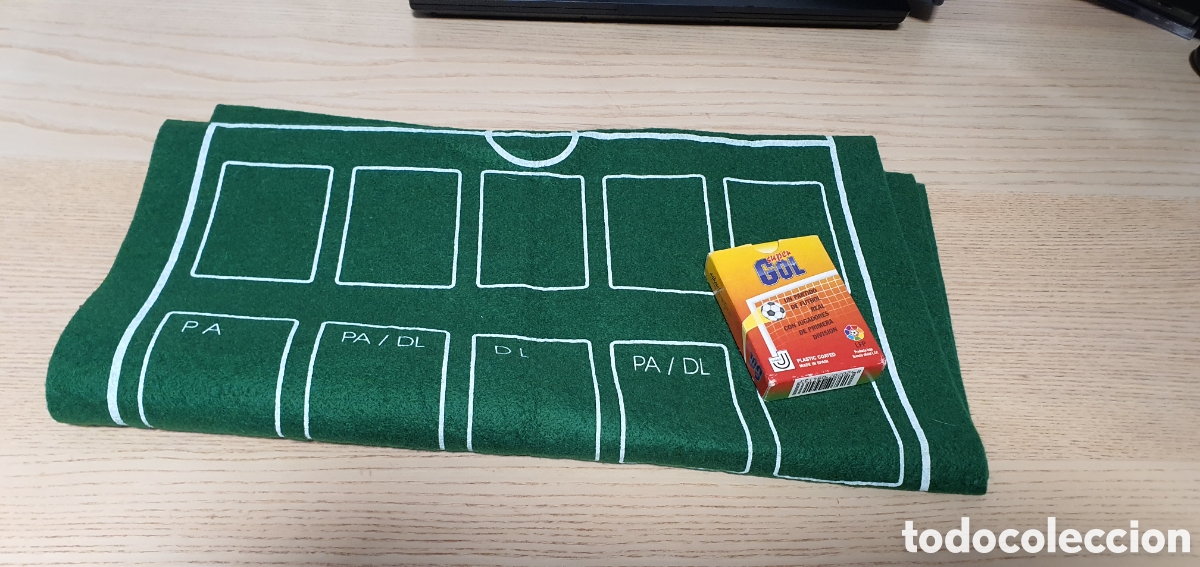 Juegos de mesa: Super Gol Marca cartas y tapete - Foto 1