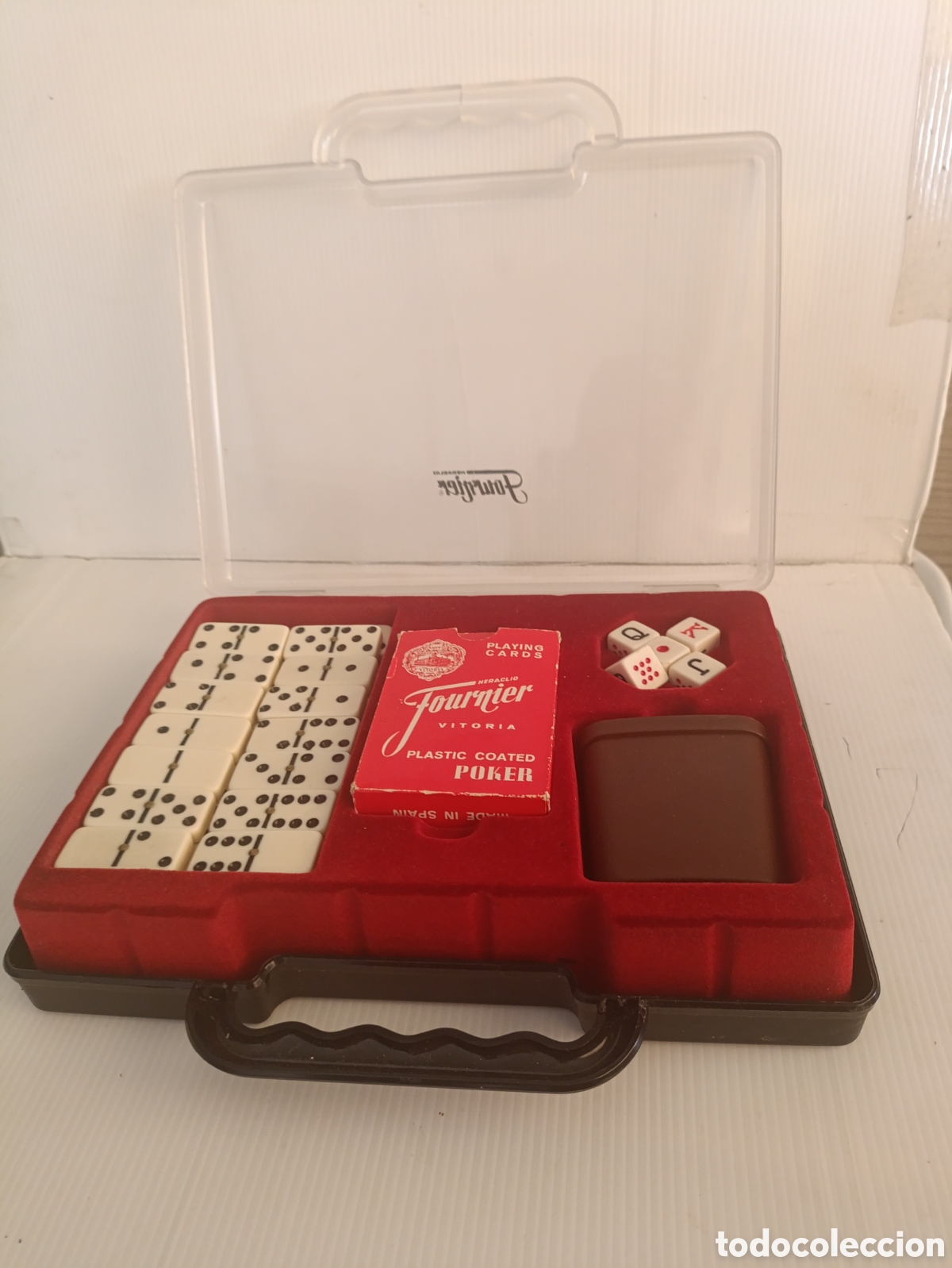 Juegos de mesa: Antiguo Malet&iacute;n de juegos Fournier