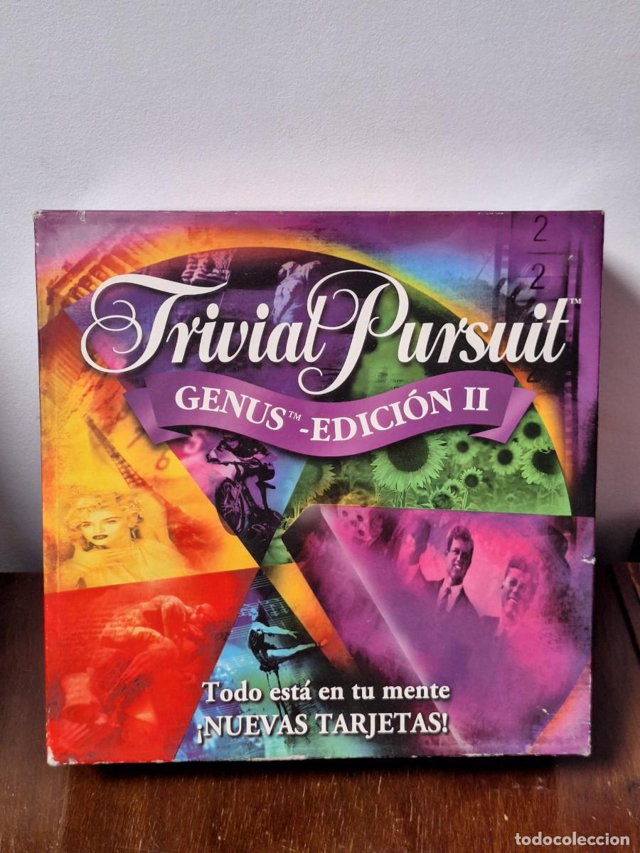 Juegos de mesa: Juego de Mesa Trivial Pursuit Genius-Edici&oacute;n II de Hasbro. Completo.