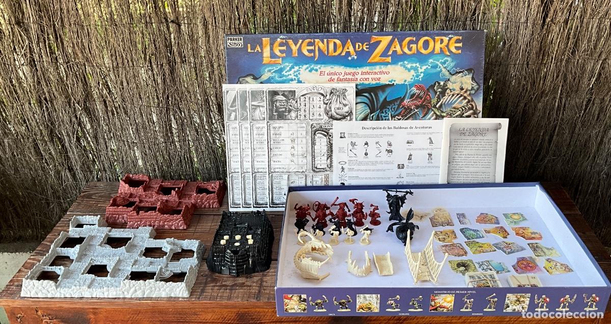 Juegos de mesa: JUEGO DE MESA LA LEYENDA DE ZAGORE - PARKER - HASBRO 1993