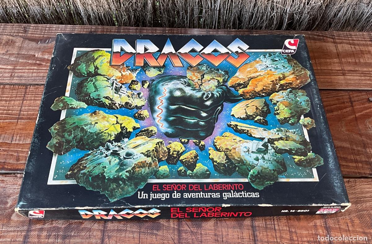 Juegos de mesa: JUEGO DE MESA DRACOS - EL SE&Ntilde;OR DEL LABERINTO - CEFA ZARAGOZA