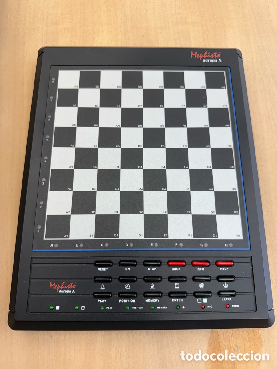 Juegos de mesa: Ajedrez electr&oacute;nico Mephisto Europa A - Foto 3